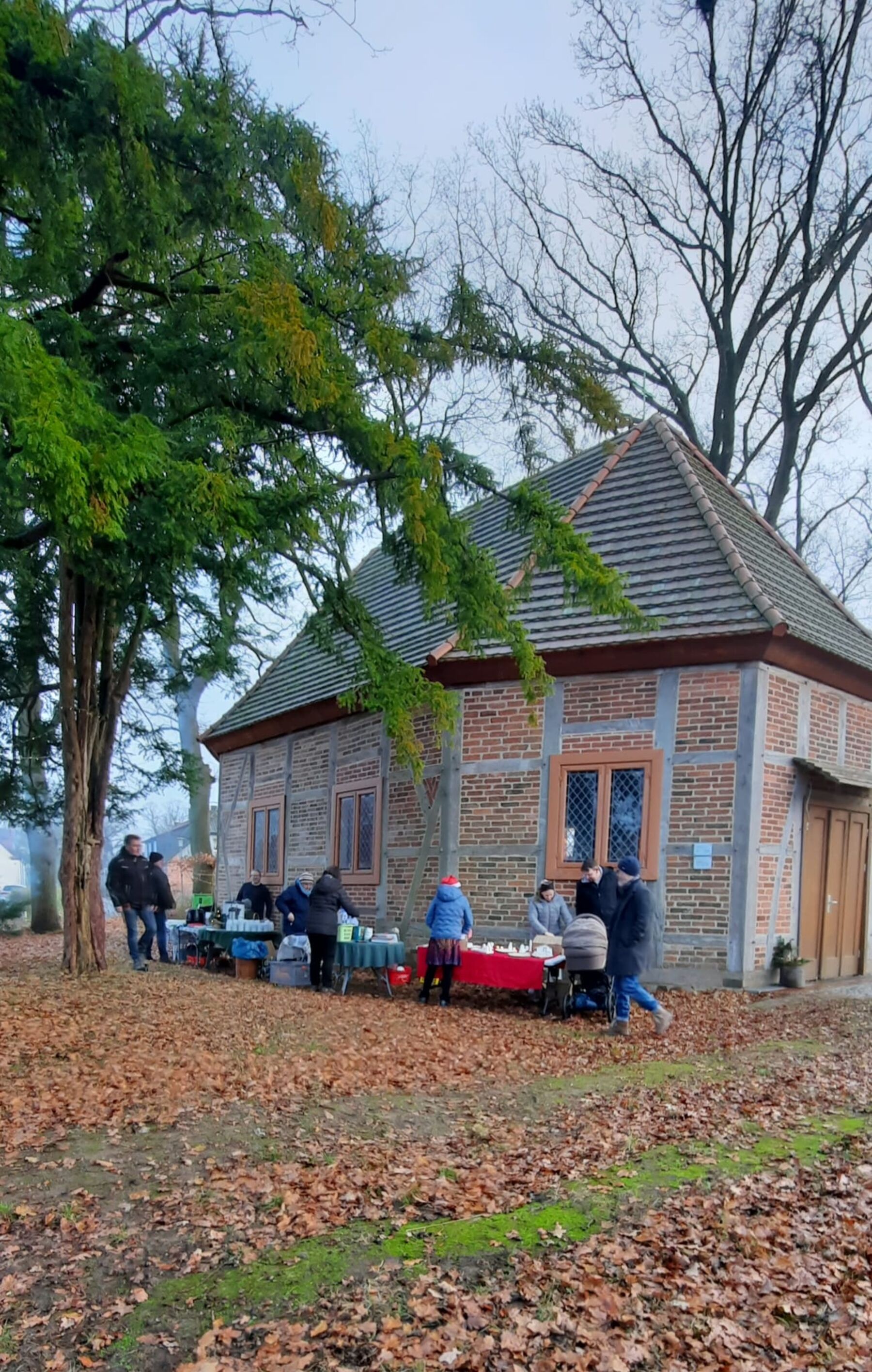 Die Kapelle Meetzen von außen